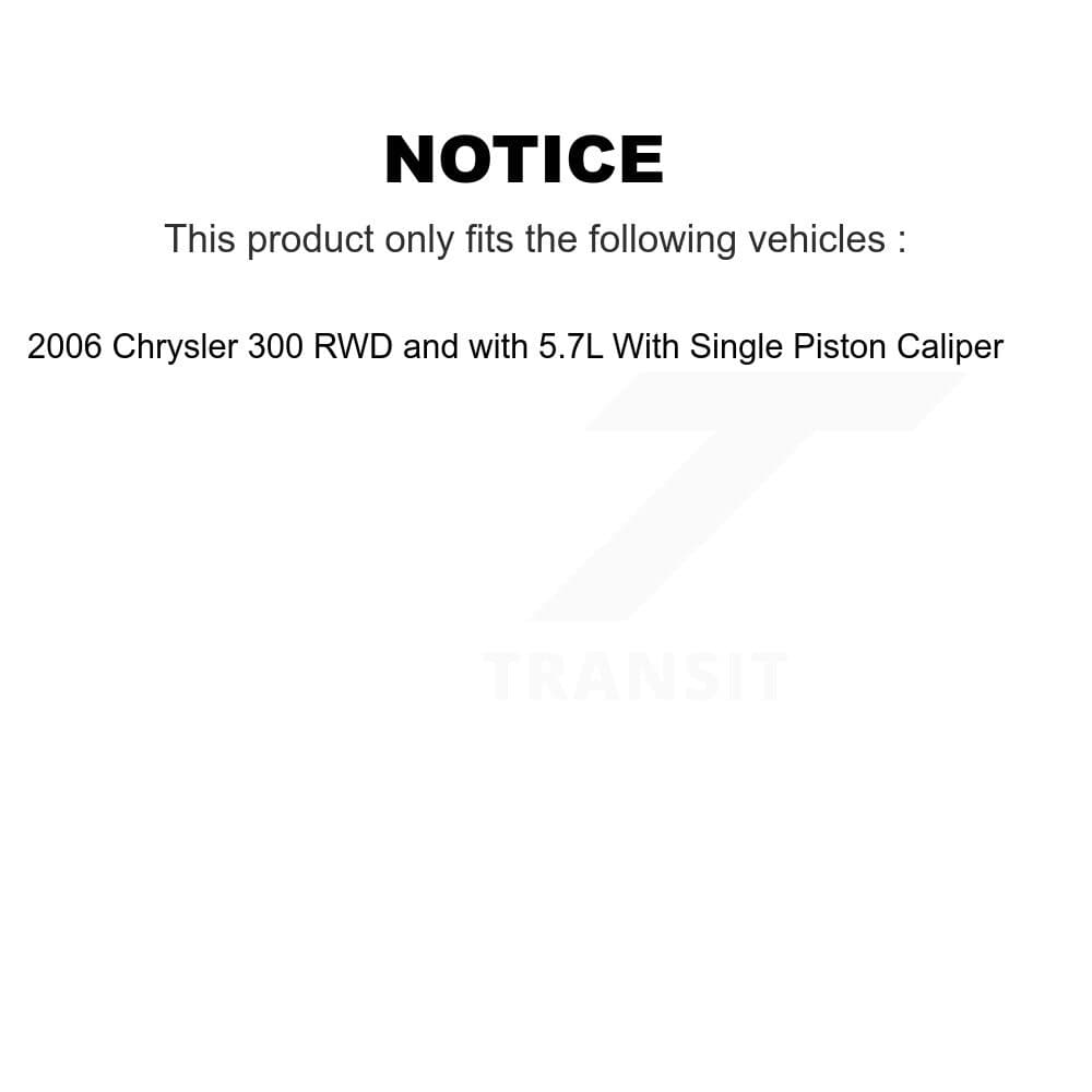 Transit Auto - KC8-101854N - Front and Rear Disc Brake Kits image 24