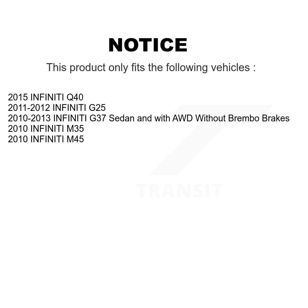 Transit Auto - KC8-101900N - Front and Rear Disc Brake Kits image 24