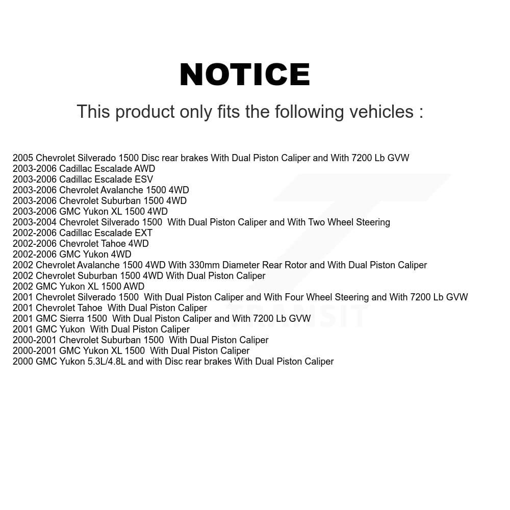 Transit Auto - KC8-102127N - Front and Rear Disc Brake Kits image 24