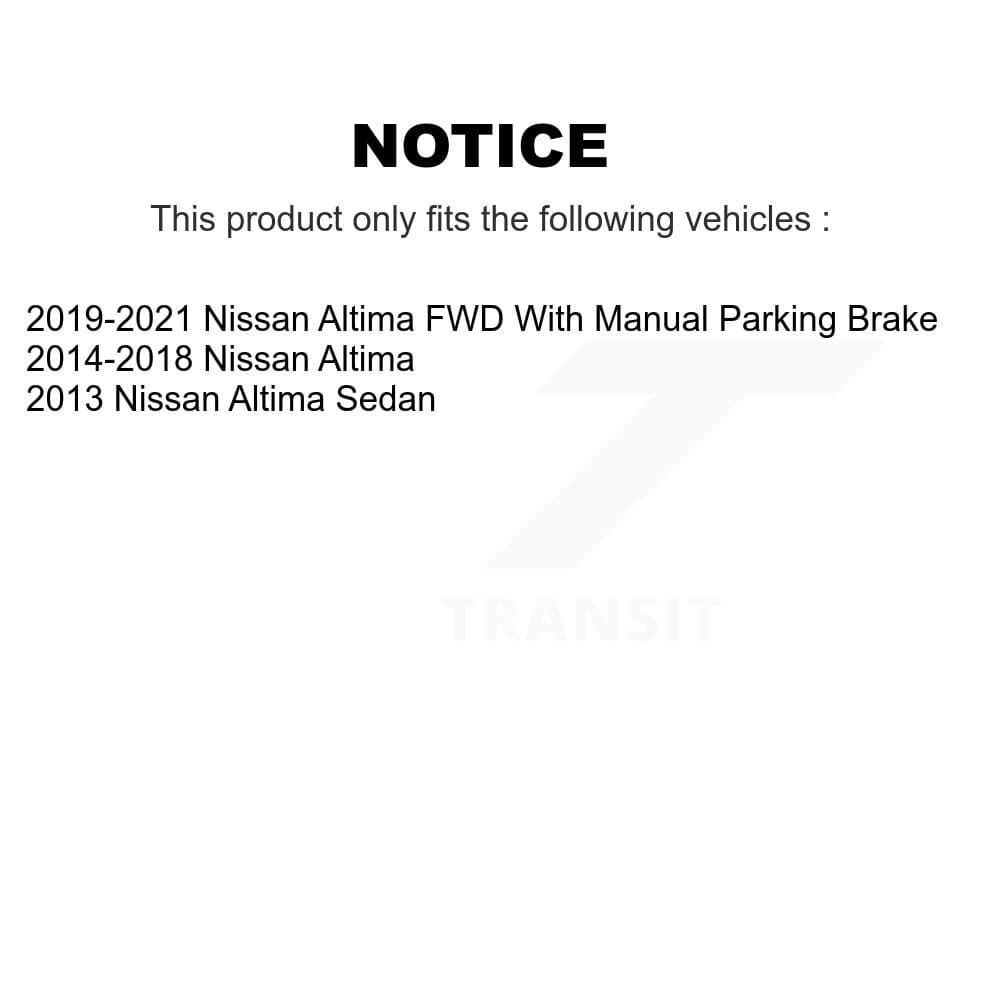 Transit Auto - KC8-102639N - Front and Rear Disc Brake Kits image 24