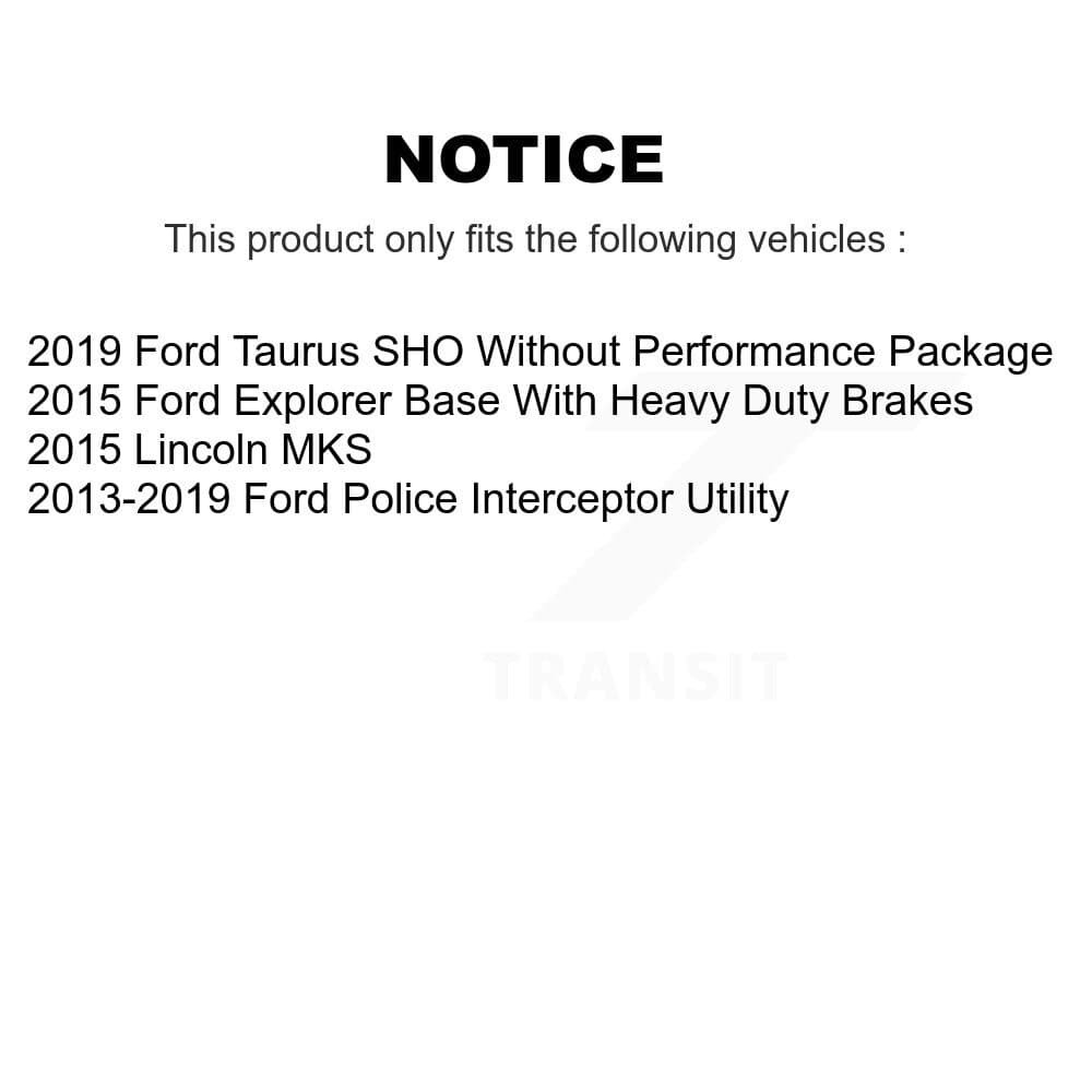Transit Auto - KC8-102795N - Front and Rear Disc Brake Kits image 24