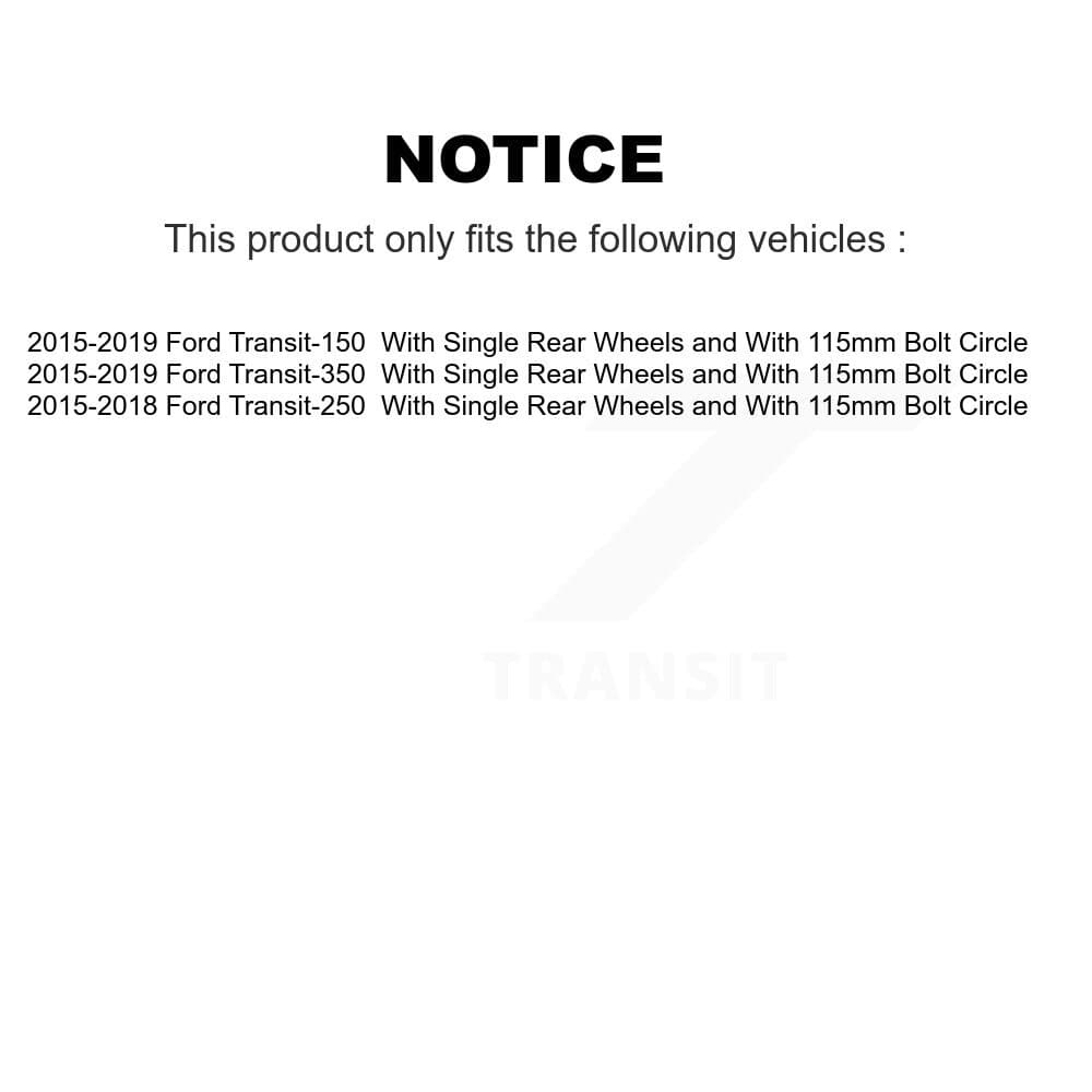 Transit Auto - KC8-103286N - Front Disc Brake Kits image 24