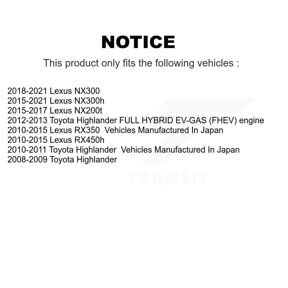 Transit Auto - KCD-100010N - Front Disc Brake Kits image 24