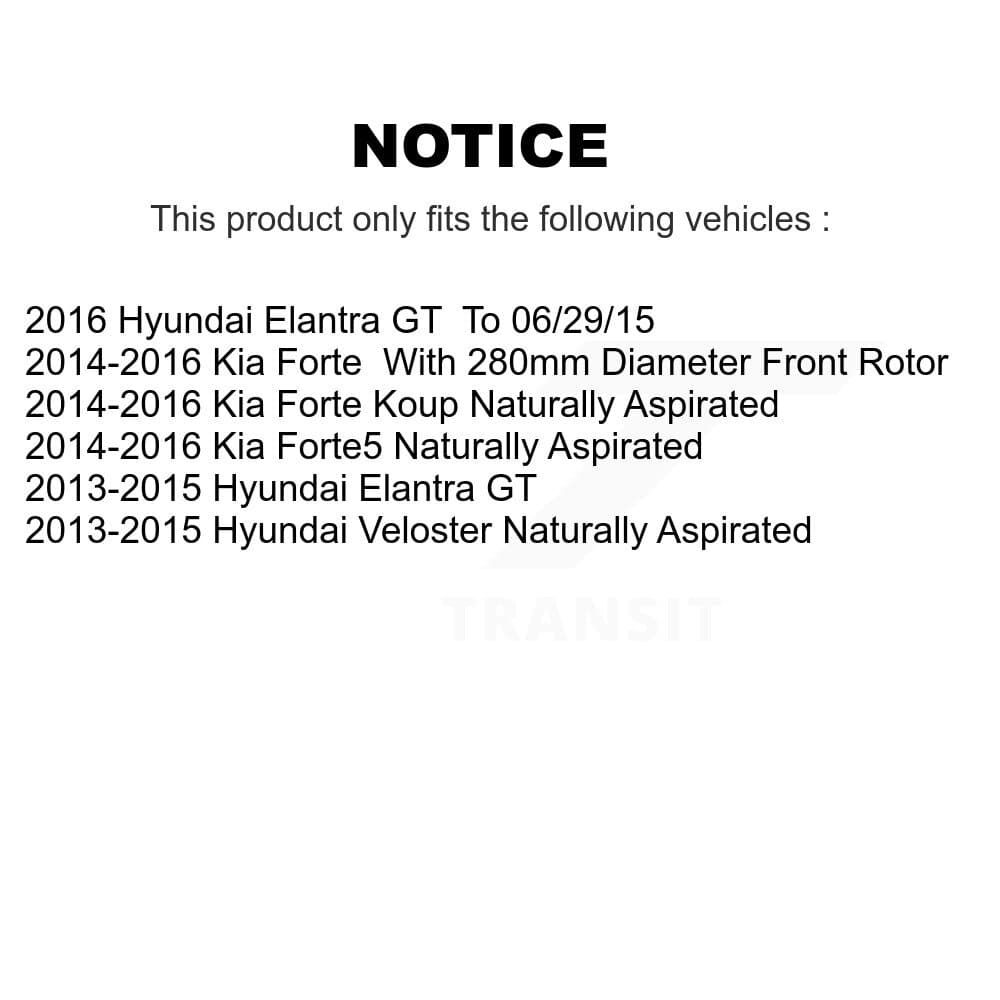Transit Auto - KCD-100013S - Front Disc Brake Kits image 24