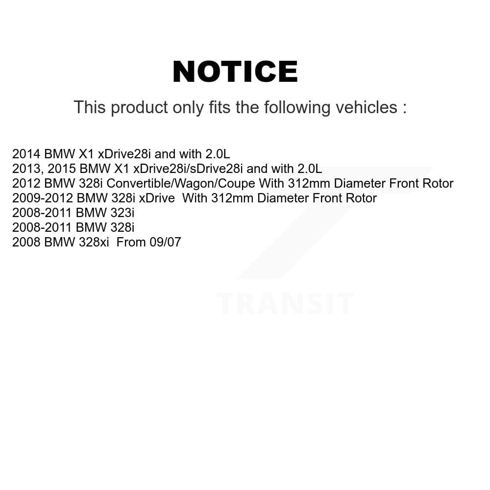 Transit Auto - KCD-100038P - Front Disc Brake Kits image 24