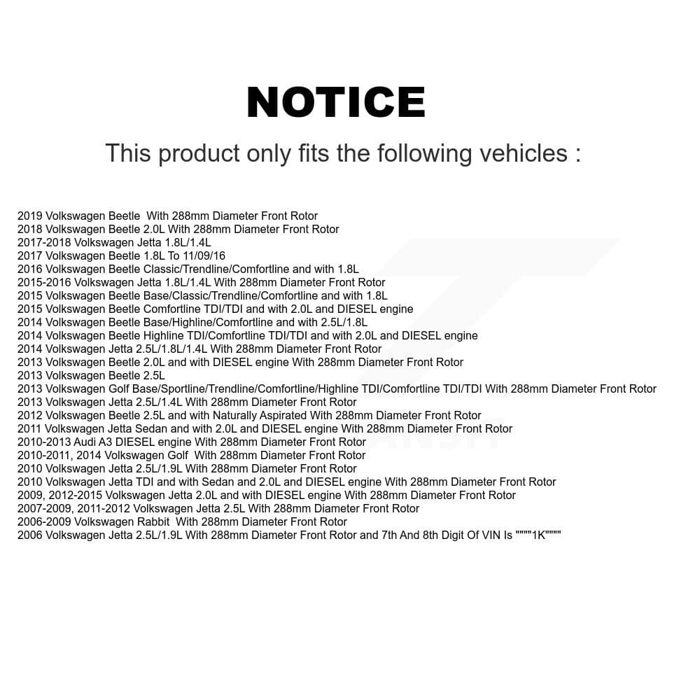 Transit Auto - KCD-100056N - Front Disc Brake Kits image 24