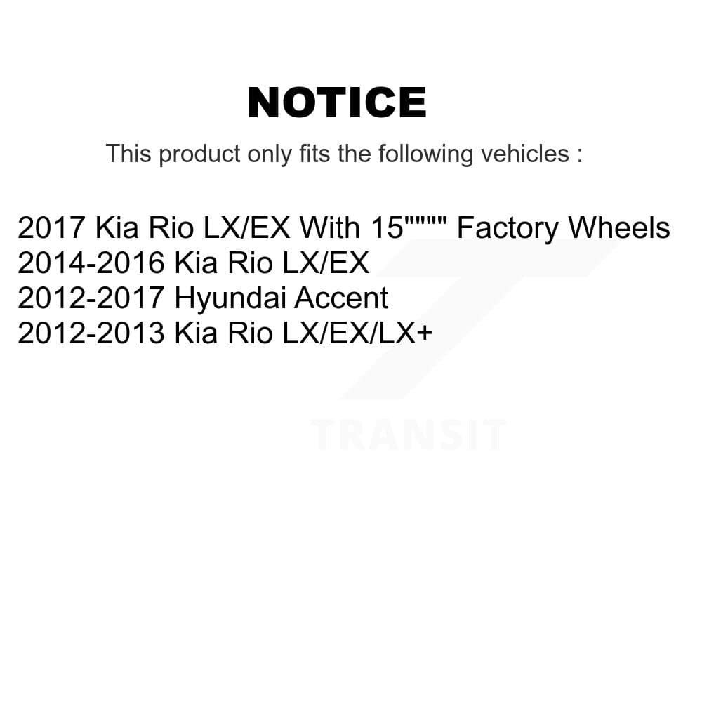 Transit Auto - KCD-100090C - Front Disc Brake Kits image 24