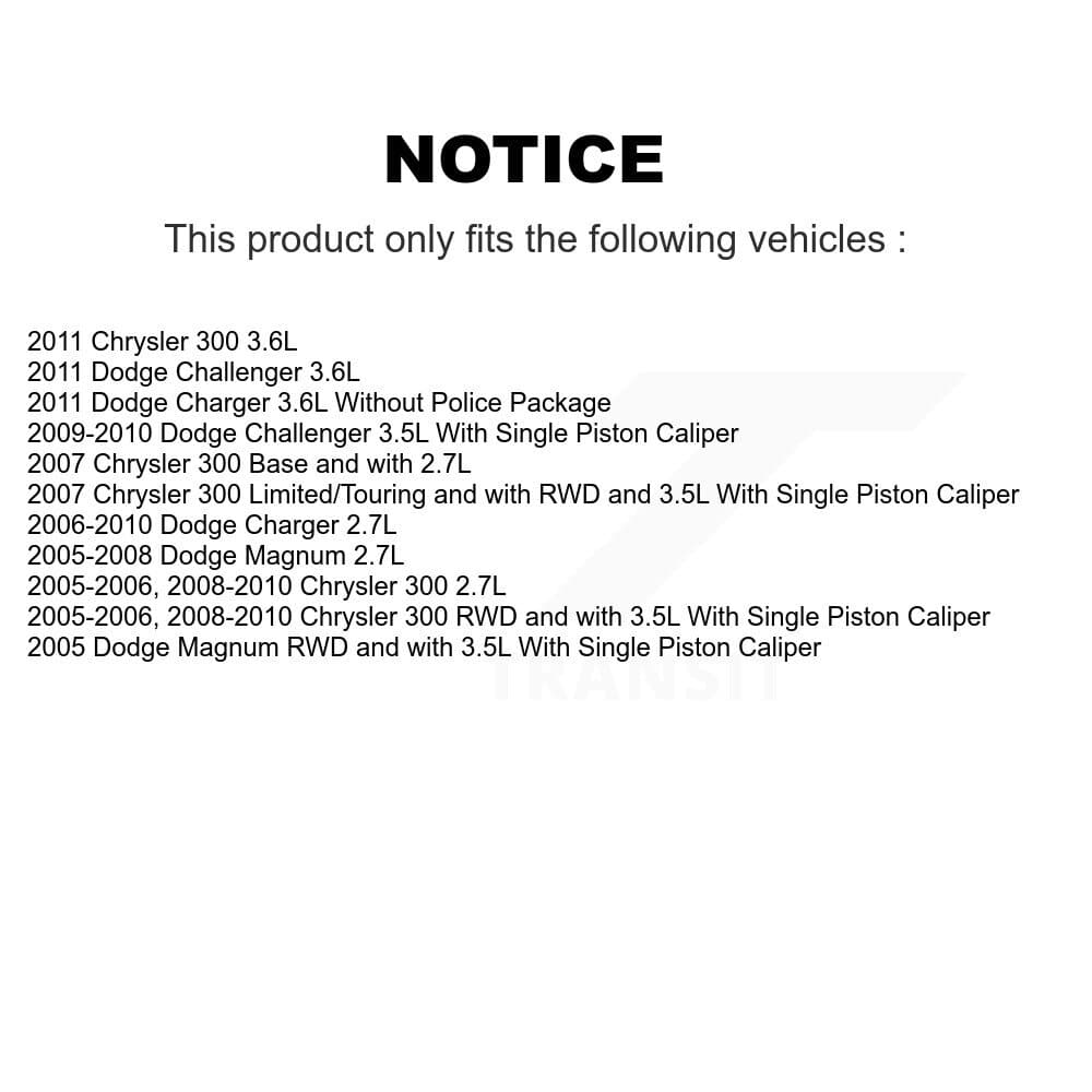 Transit Auto - KCD-100124P - Front Disc Brake Kits image 24