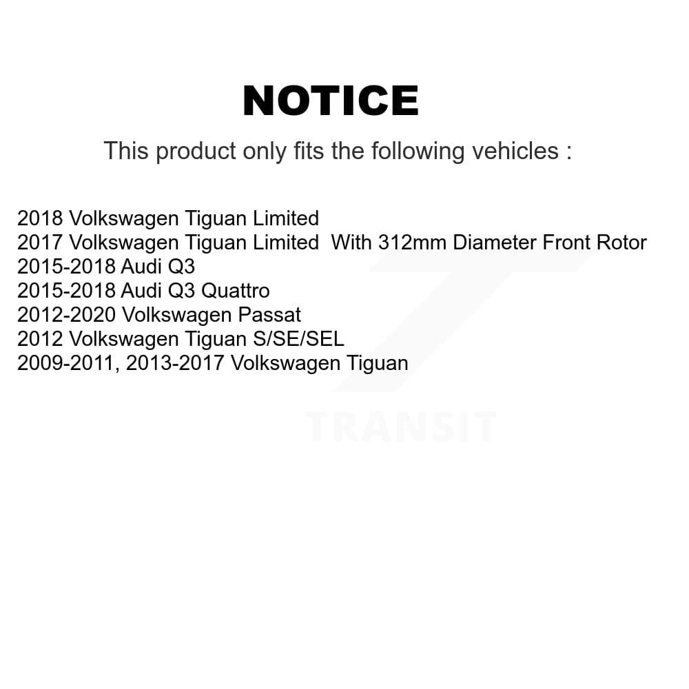 Transit Auto - KCD-100155P - Front Disc Brake Kits image 24