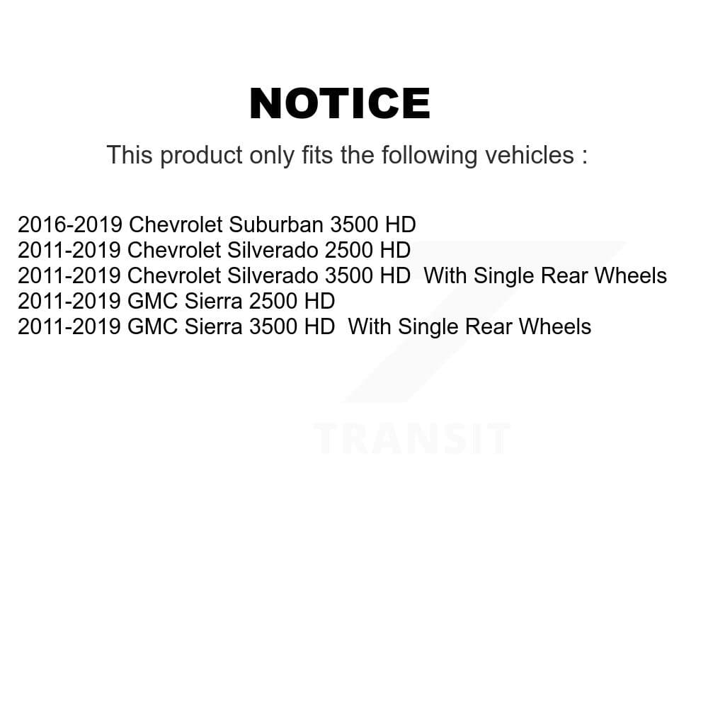 Transit Auto - KCD-100366P - Front and Rear Disc Brake Kits image 24