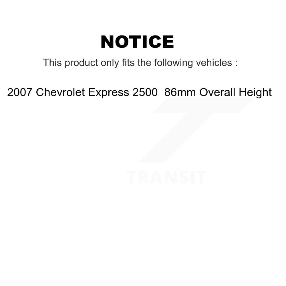 Transit Auto - KCD-100404C - Front and Rear Disc Brake Kits image 24
