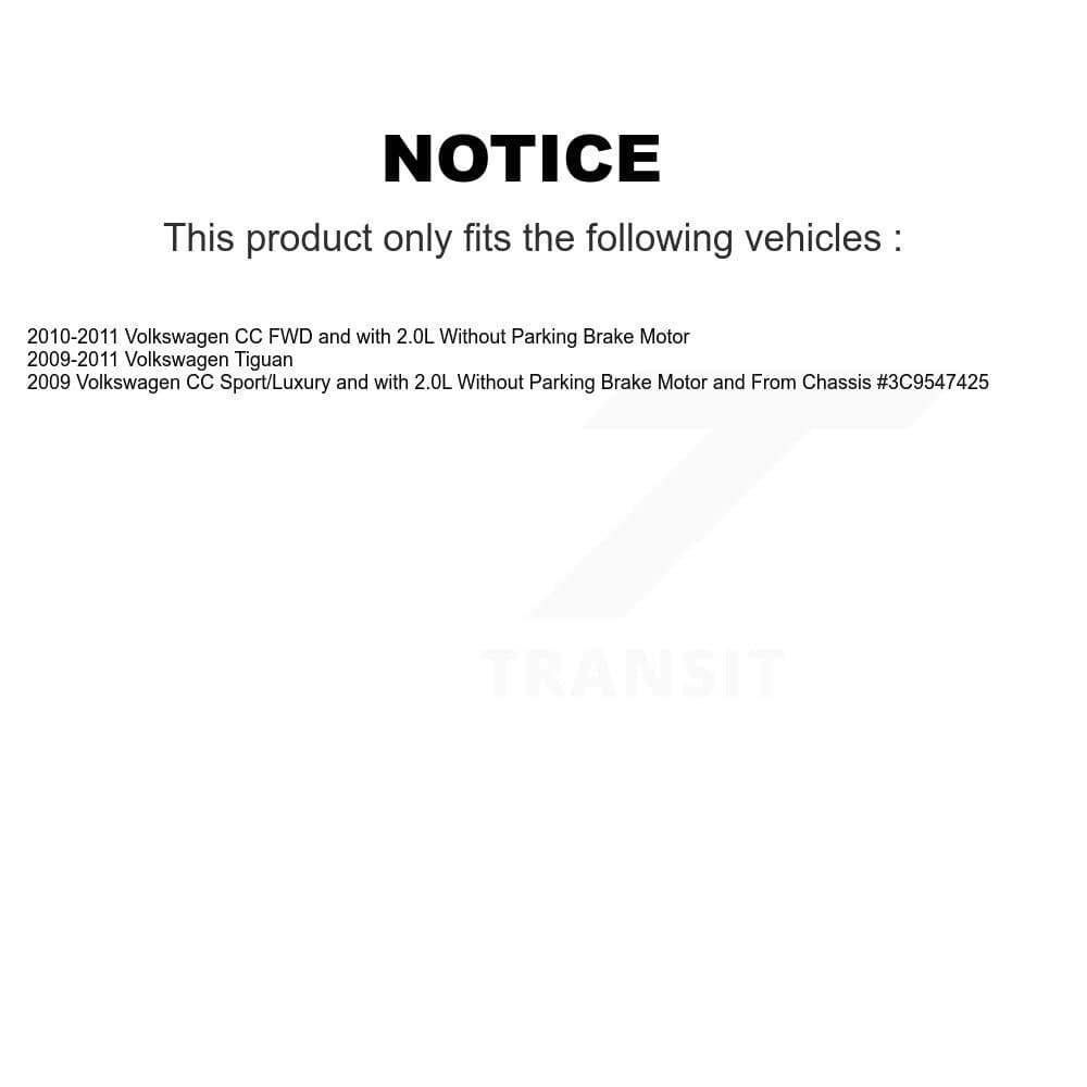 Transit Auto - KCD-100438C - Rear Disc Brake Kits image 24