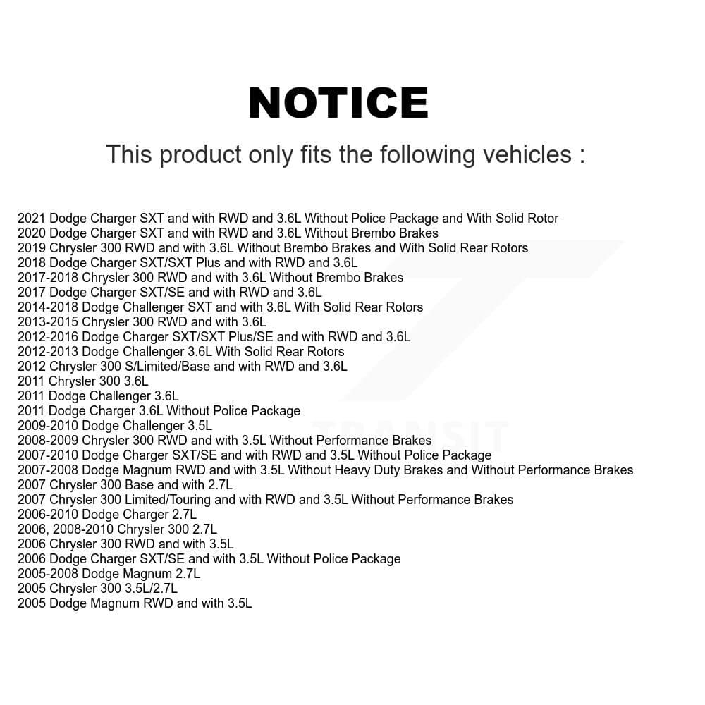 Transit Auto - KCD-100493P - Rear Disc Brake Kits image 24