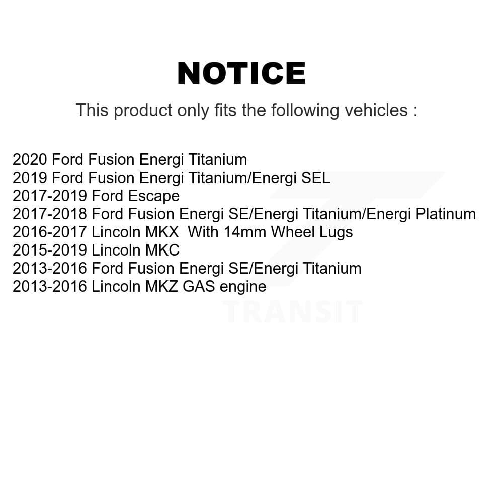Transit Auto - KCD-100504S - Rear Disc Brake Kits image 24