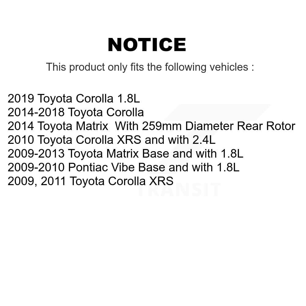 Transit Auto - KCD-100651P - Rear Disc Brake Kits image 24