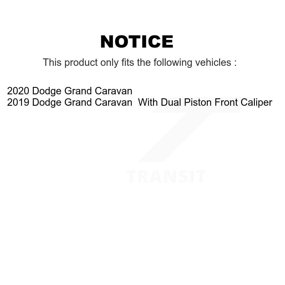 Transit Auto - KCD-101042N - Front and Rear Disc Brake Kits image 24