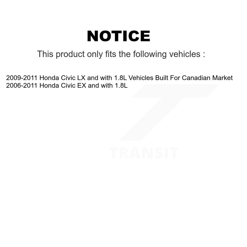 Transit Auto - KCD-101155N - Front and Rear Disc Brake Kits image 24