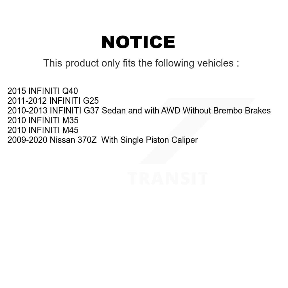 Transit Auto - KCD-101314N - Rear Disc Brake Kits image 24