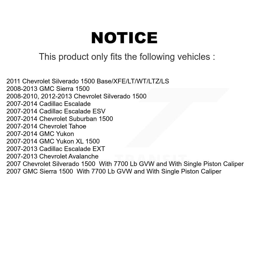 Transit Auto - KCD-101342N - Rear Disc Brake Kits image 24