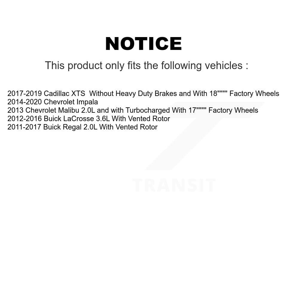 Transit Auto - KCD-101450N - Rear Disc Brake Kits image 24