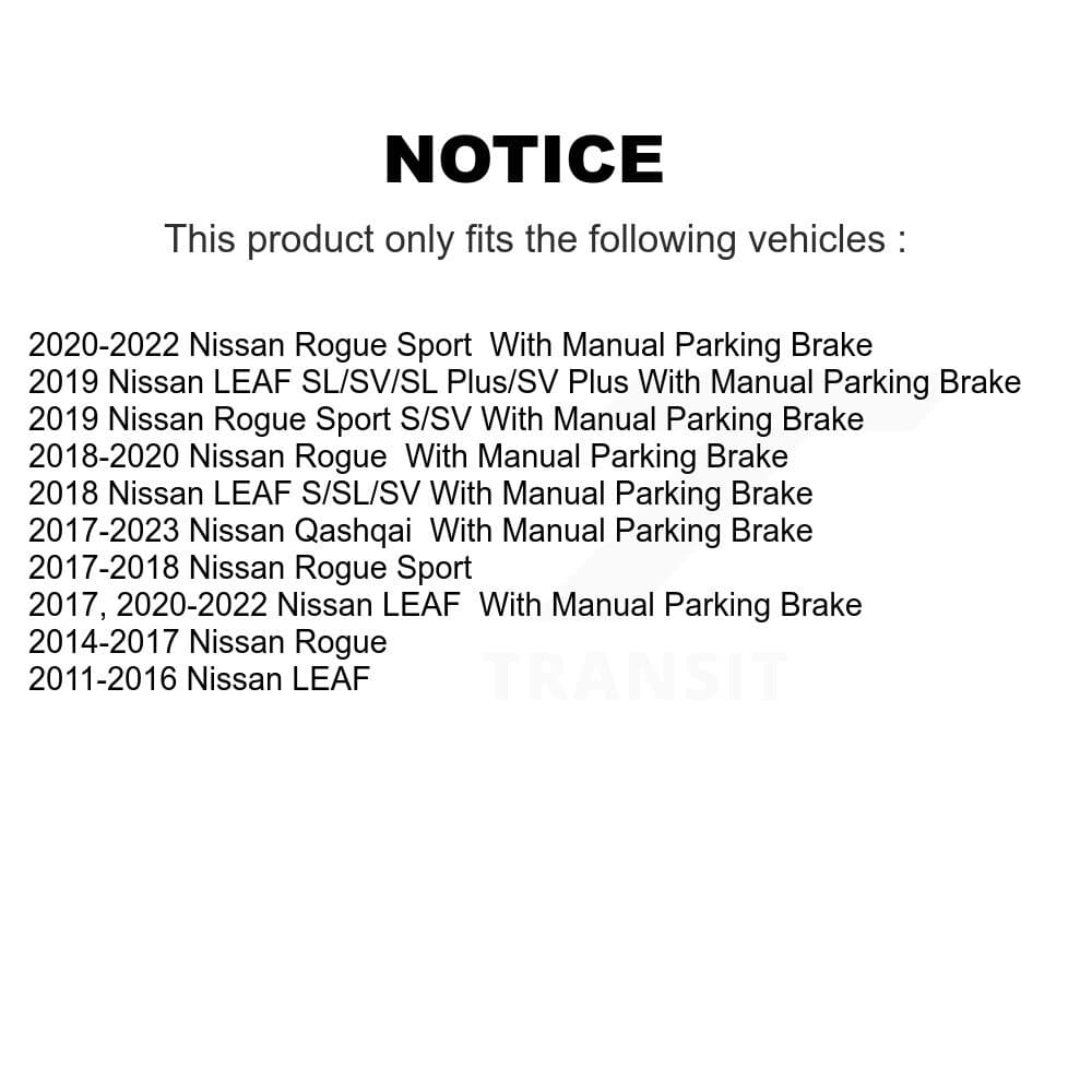 Transit Auto - KCD-101616N - Rear Disc Brake Kits image 24