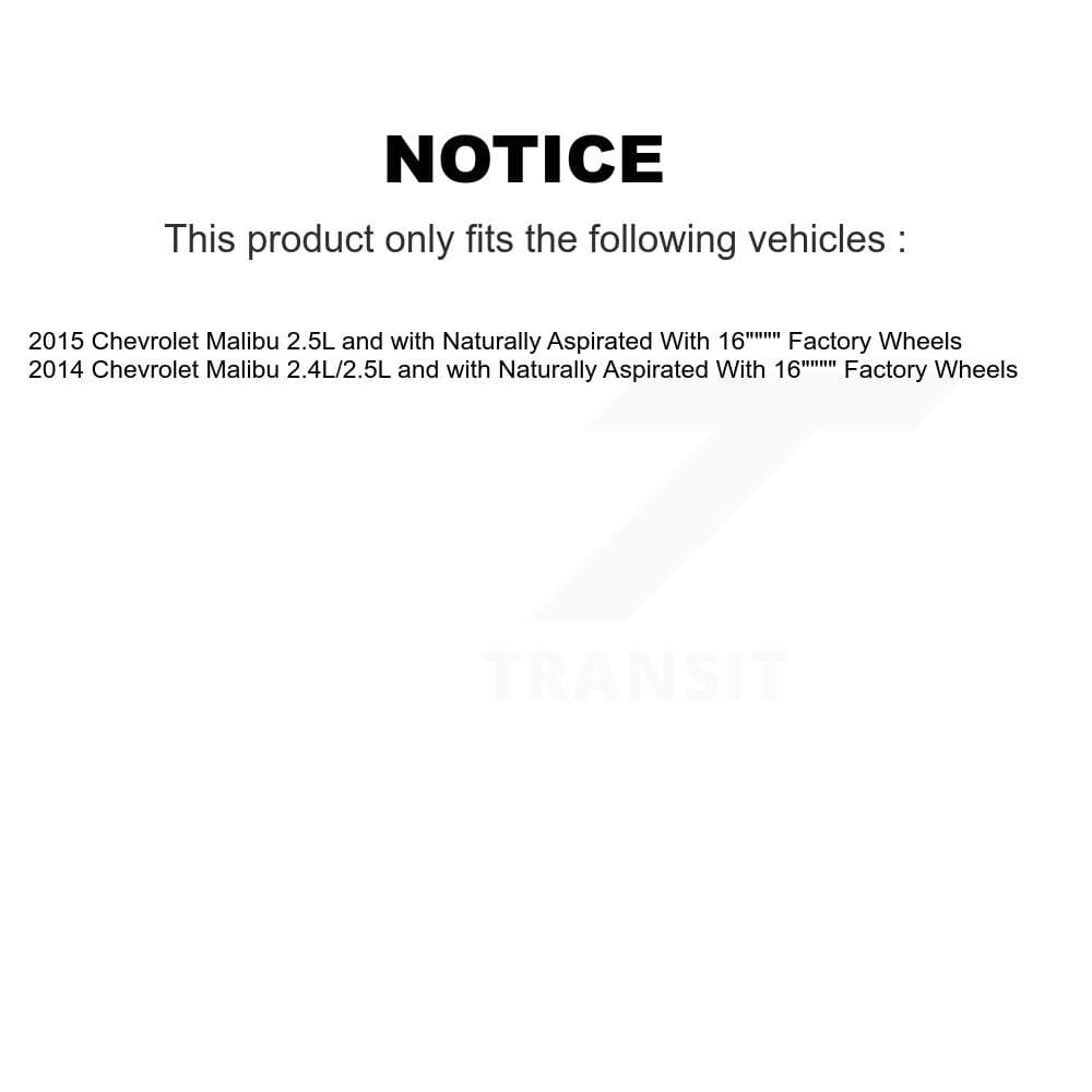 Transit Auto - KCD-101753N - Front and Rear Disc Brake Kits image 24