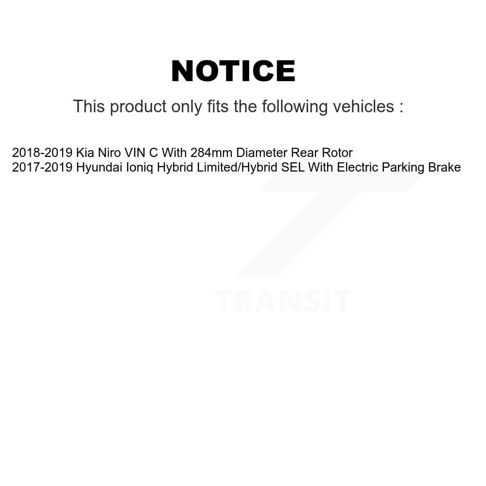 Transit Auto - KCG-100003C - Rear Disc Brake Kits image 24