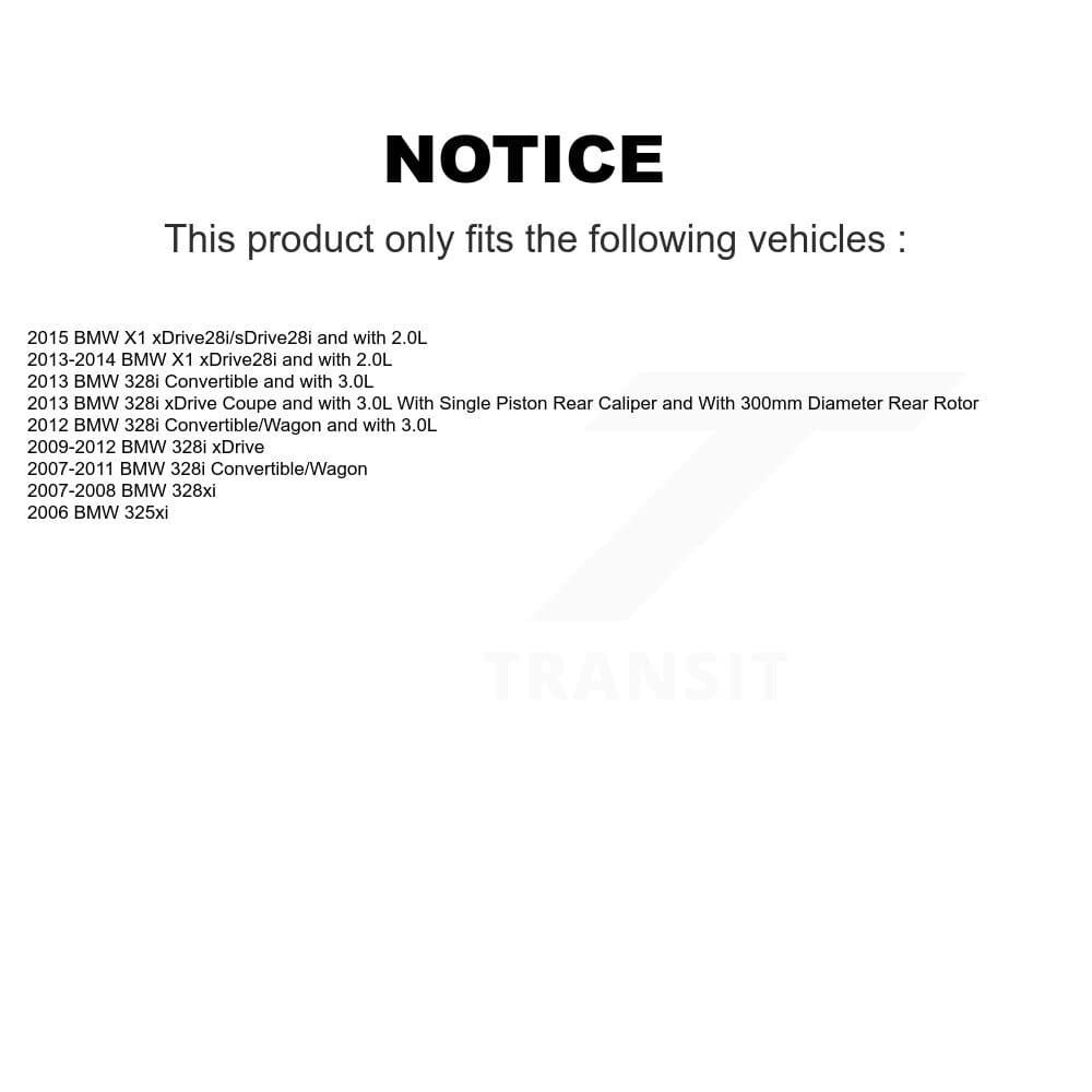 Transit Auto - KCG-100010C - Rear Disc Brake Kits image 24