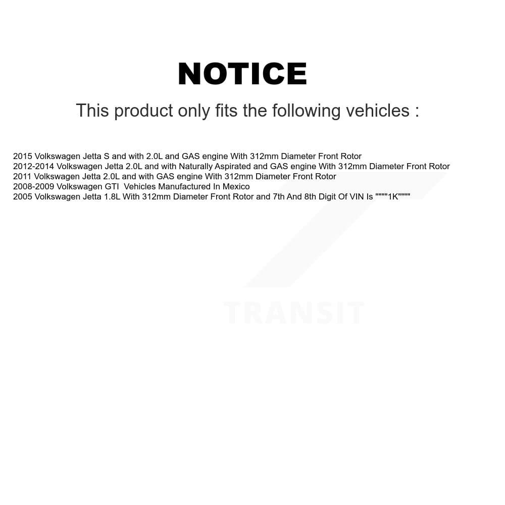 Transit Auto - KCG-100013N - Front Disc Brake Kits image 24