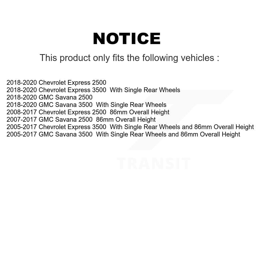 Transit Auto - KCG-100016P - Rear Disc Brake Kits image 24