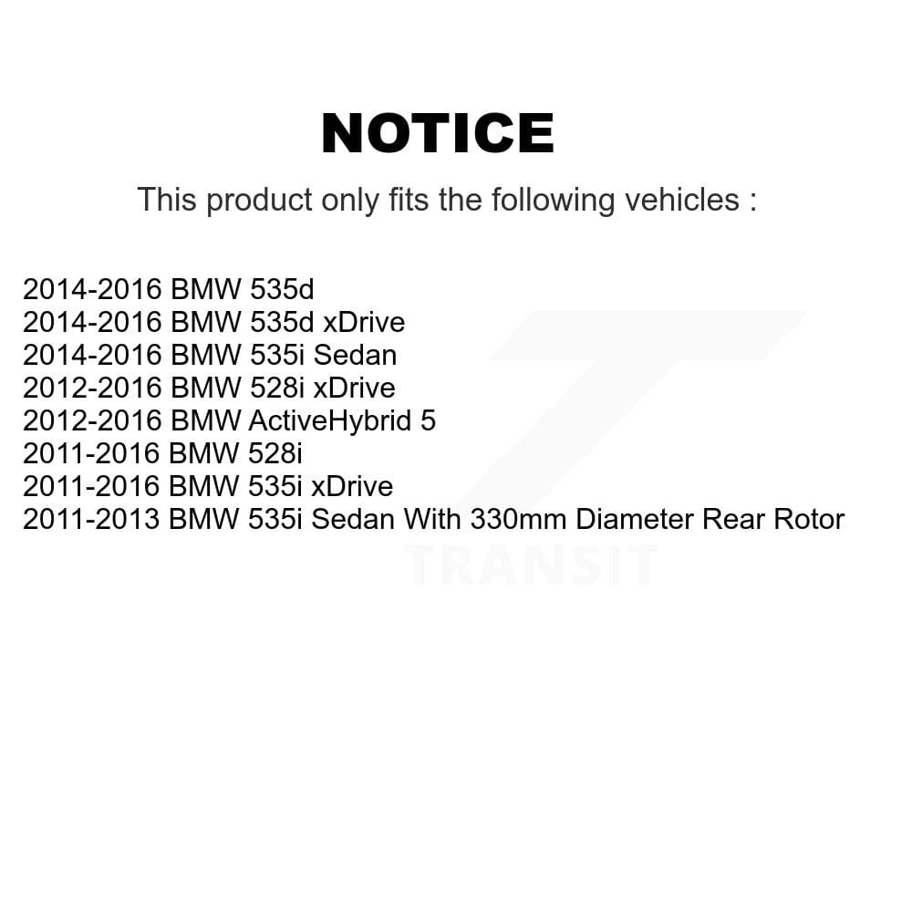Transit Auto - KCG-100018T - Rear Disc Brake Kits image 24