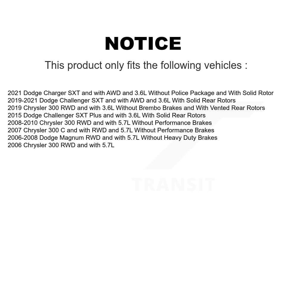 Transit Auto - KCG-100033C - Rear Disc Brake Kits image 24