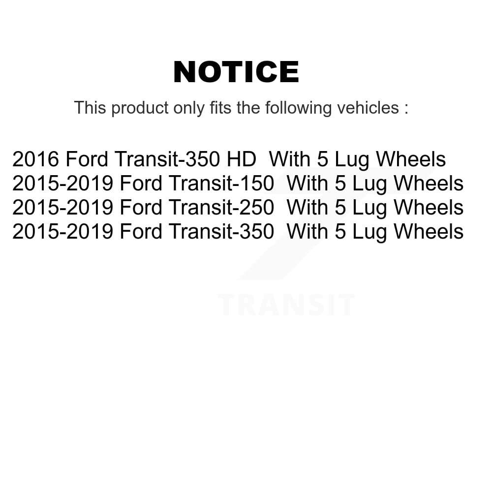 Transit Auto - KCG-100045P - Rear Disc Brake Kits image 24