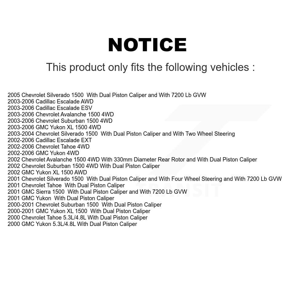 Transit Auto - KCG-100095C - Rear Disc Brake Kits image 24