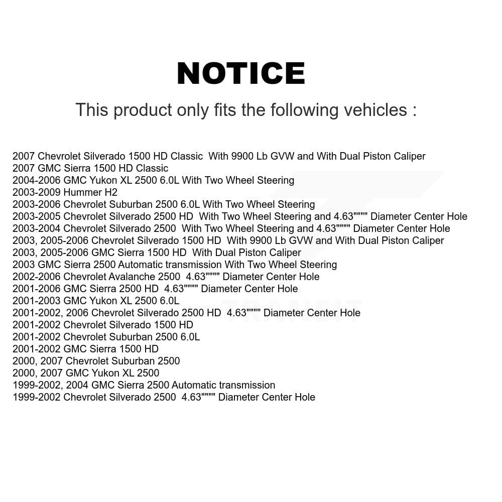 Transit Auto - KCG-100098C - Rear Disc Brake Kits image 24