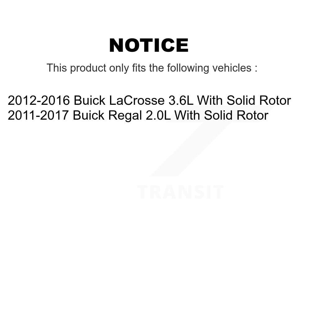 Transit Auto - KCG-100110P - Rear Disc Brake Kits image 24
