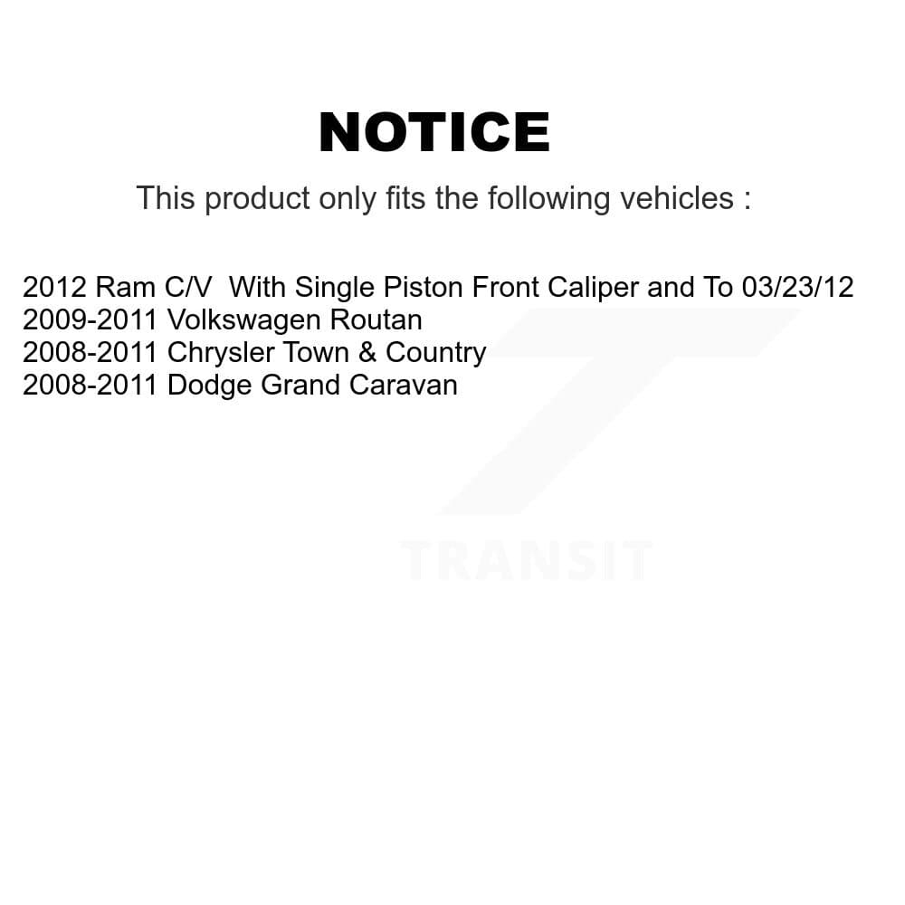 Transit Auto - KCG-100146T - Rear Disc Brake Kits image 24