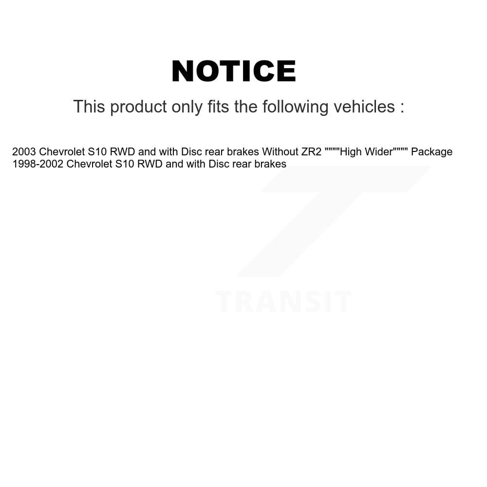 Transit Auto - KCG-100266P - Rear Disc Brake Kits image 24