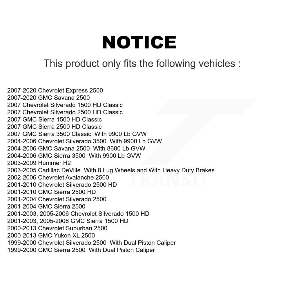 Transit Auto - KCG-100323N - Front Disc Brake Kits image 24
