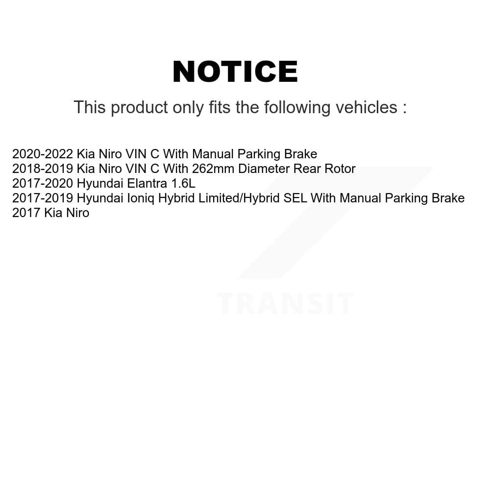Transit Auto - KCG-100330T - Rear Disc Brake Kits image 24