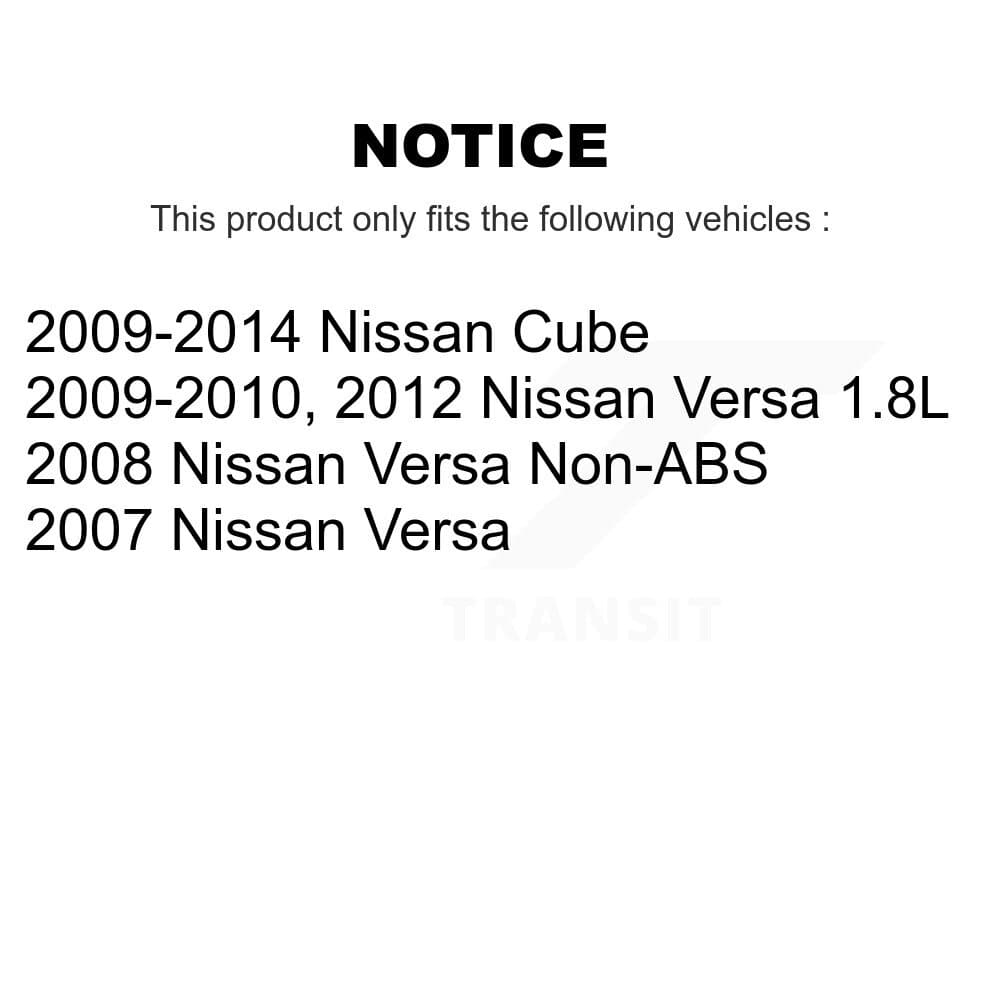 Transit Auto - KCG-100366T - Front and Rear Disc Brake Kits image 24