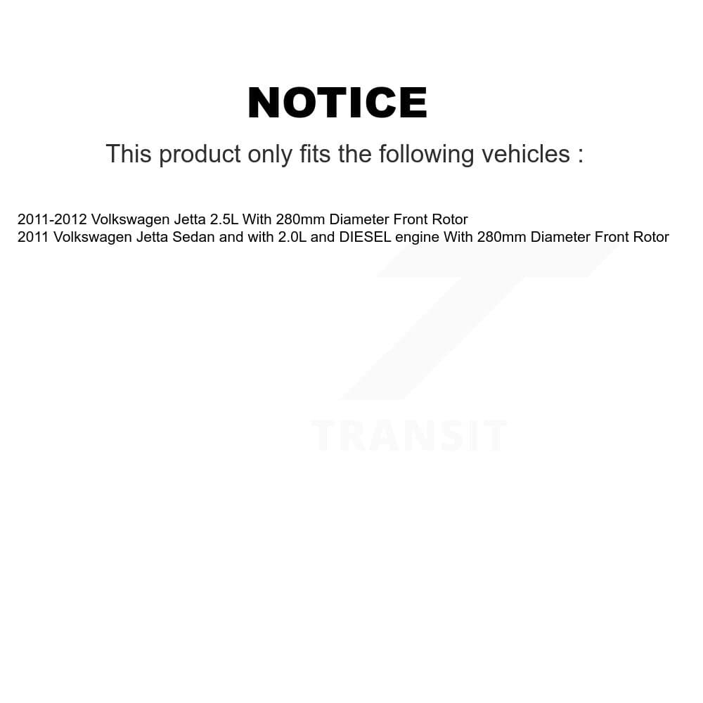 Transit Auto - KCG-100416C - Front and Rear Disc Brake Kits image 24