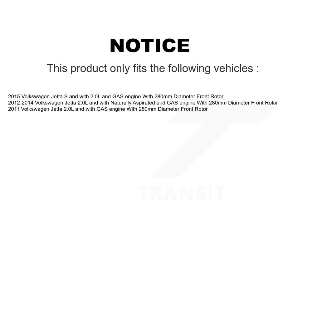 Transit Auto - KCG-100470S - Front Disc Brake Kits image 24