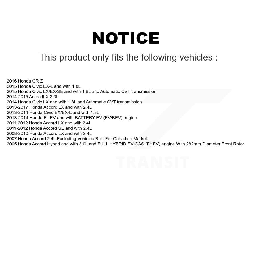 Transit Auto - KCG-100489S - Front Disc Brake Kits image 24