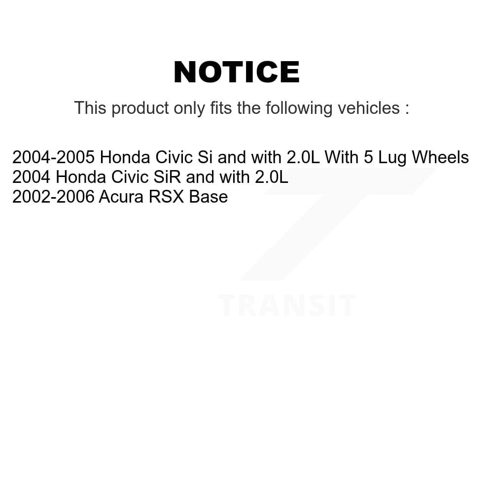 Transit Auto - KCG-100518S - Front Disc Brake Kits image 24