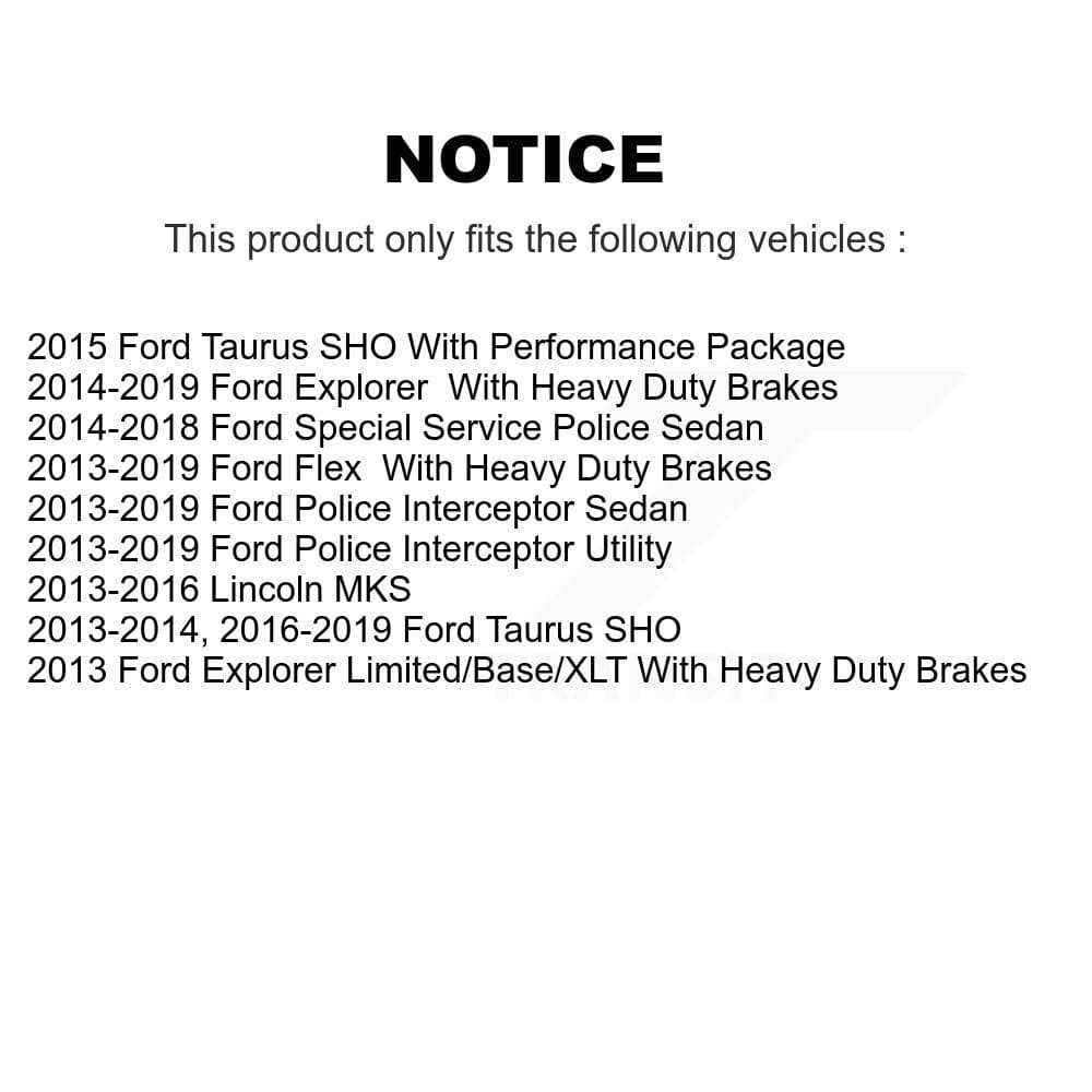 Transit Auto - KCG-100578T - Front Disc Brake Kits image 24