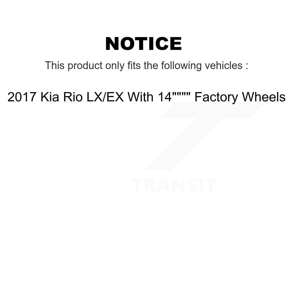 Transit Auto - KCG-100607P - Front Disc Brake Kits image 24