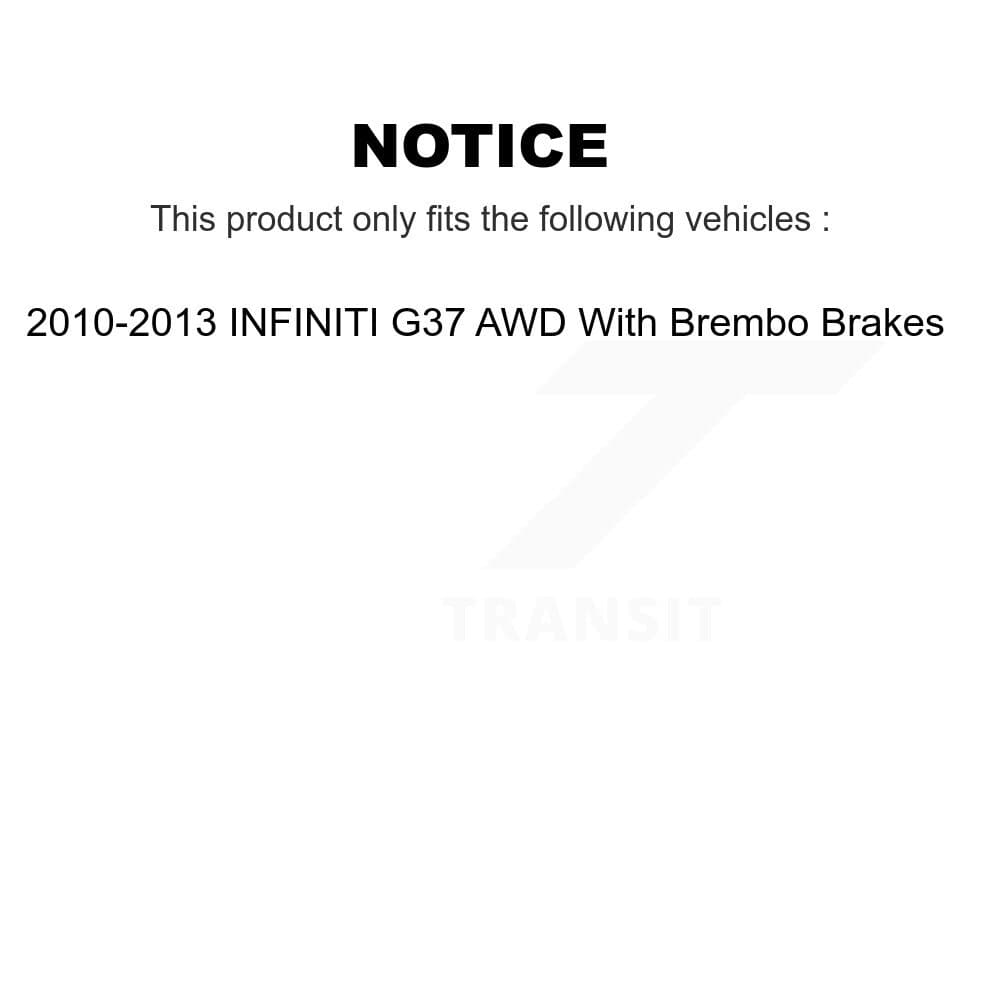 Transit Auto - KCG-100623N - Rear Disc Brake Kits image 24