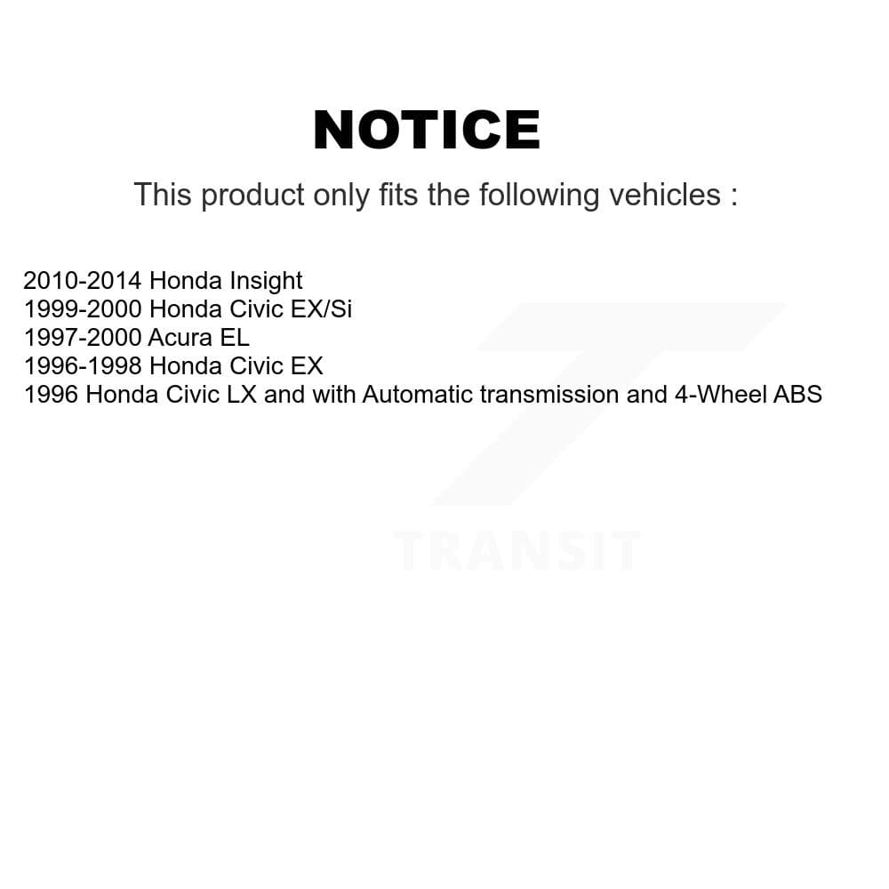 Transit Auto - KCG-100623T - Front Disc Brake Kits image 24