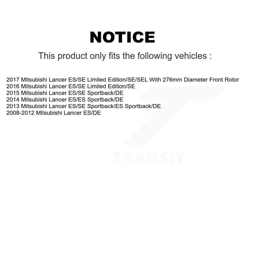 Transit Auto - KCG-100624S - Front Disc Brake Kits image 24